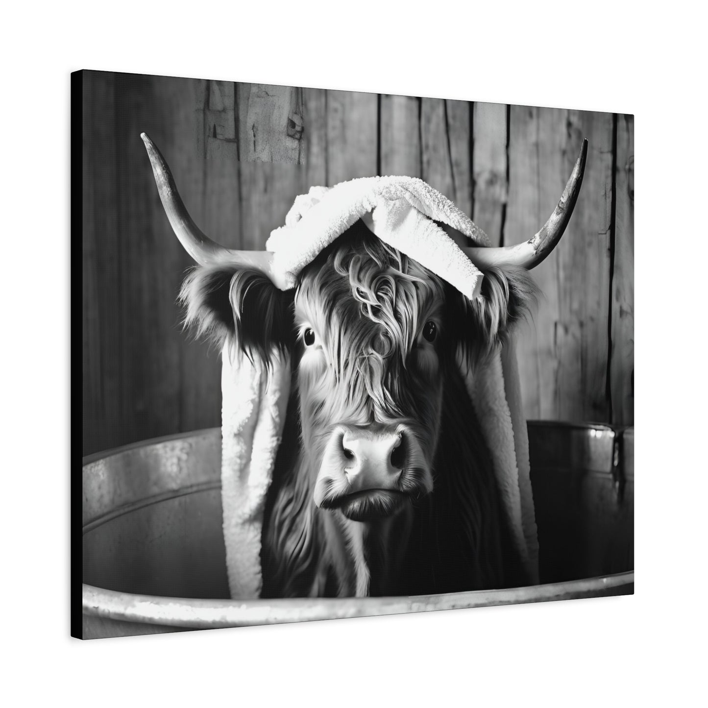 Highland Cow Bathtub