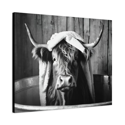 Highland Cow Bathtub