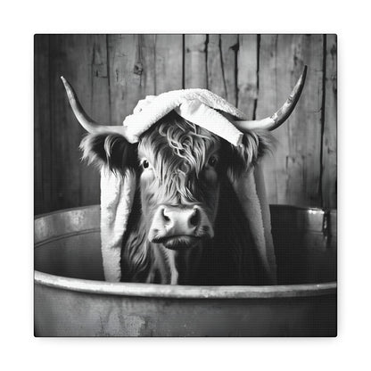Highland Cow Bathtub