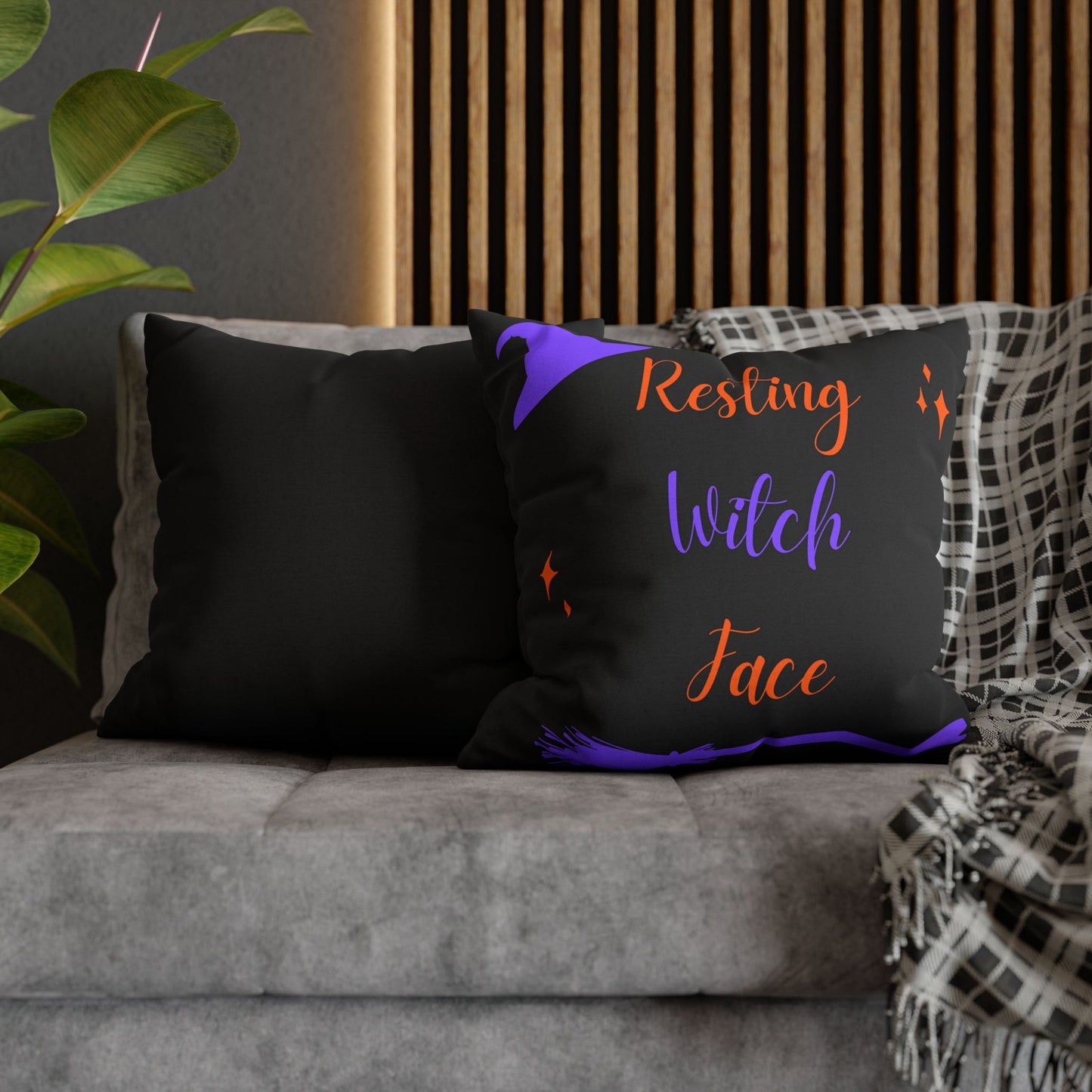 Resting Witch Face Pillowcase