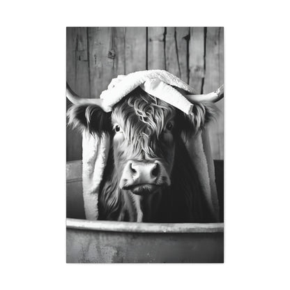 Highland Cow Bathtub