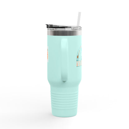 High Maintenance Redneck Insulated Travel Mug - 40oz - Perfect for Road Trips and Outdoor Adventures