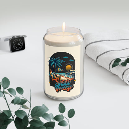 Soy Wax Candles - 14 oz - 3 Scents: Comfort Spice, Sea Breeze & Vanilla Bean