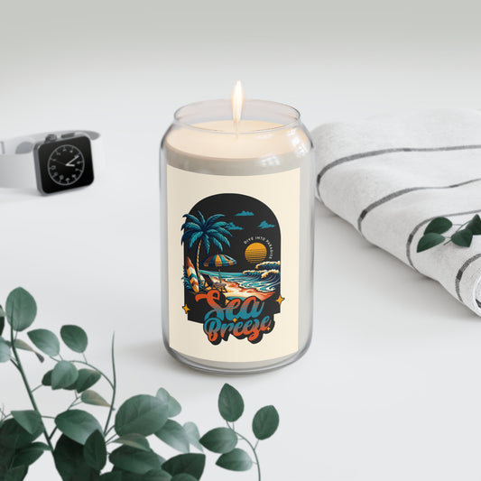 Soy Wax Candles - 14 oz - 3 Scents: Comfort Spice, Sea Breeze & Vanilla Bean