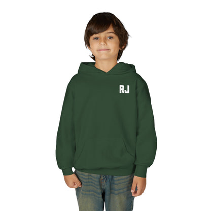 Youth Baseball Hoodie – "Eat Sleep Baseball Repeat" Personalized Pullover