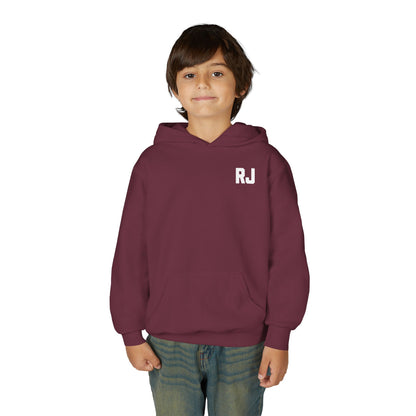 Youth Baseball Hoodie – "Eat Sleep Baseball Repeat" Personalized Pullover