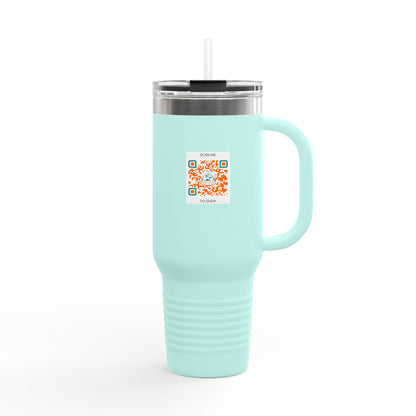 High Maintenance Redneck Insulated Travel Mug - 40oz - Perfect for Road Trips and Outdoor Adventures