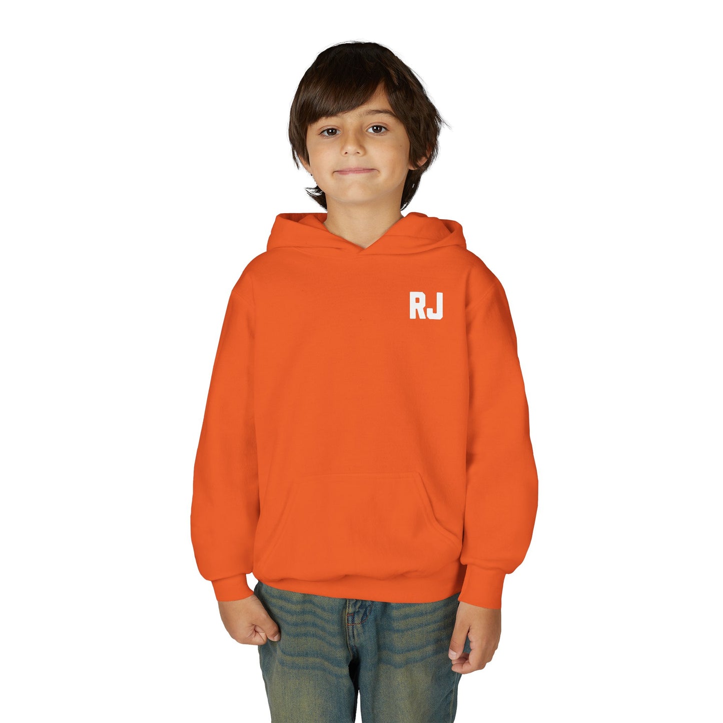 Youth Baseball Hoodie – "Eat Sleep Baseball Repeat" Personalized Pullover