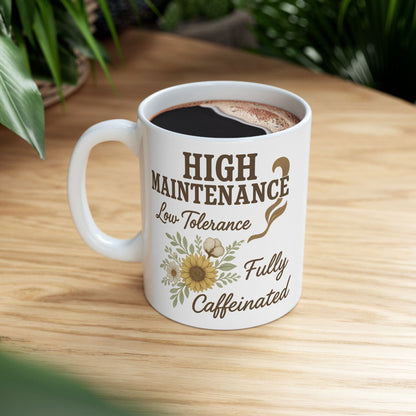Heavily Caffeinated Mug