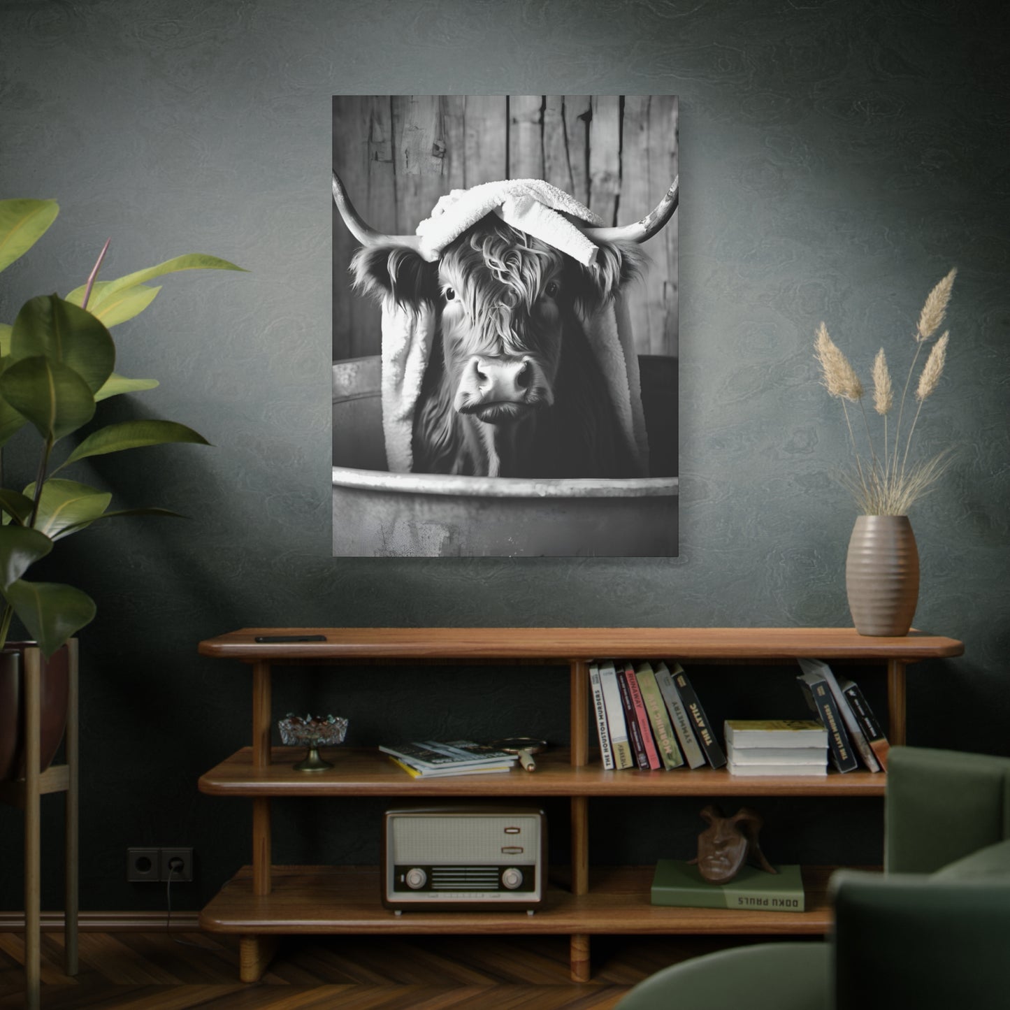 Highland Cow Bathtub
