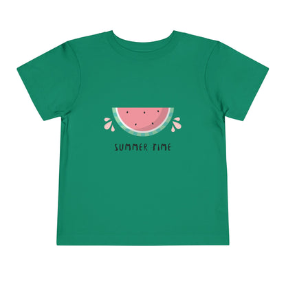 Toddler Summer Watermelon Tee - Cute Short Sleeve Shirt for Kids