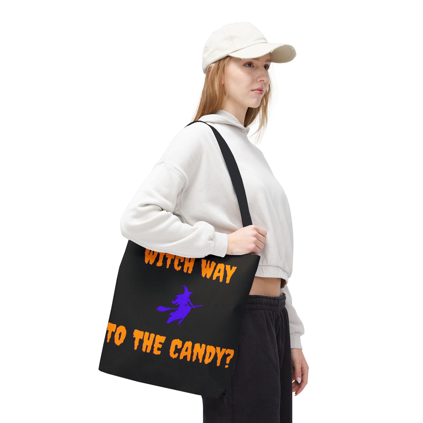 Witch Way to the Candy - Halloween Tote