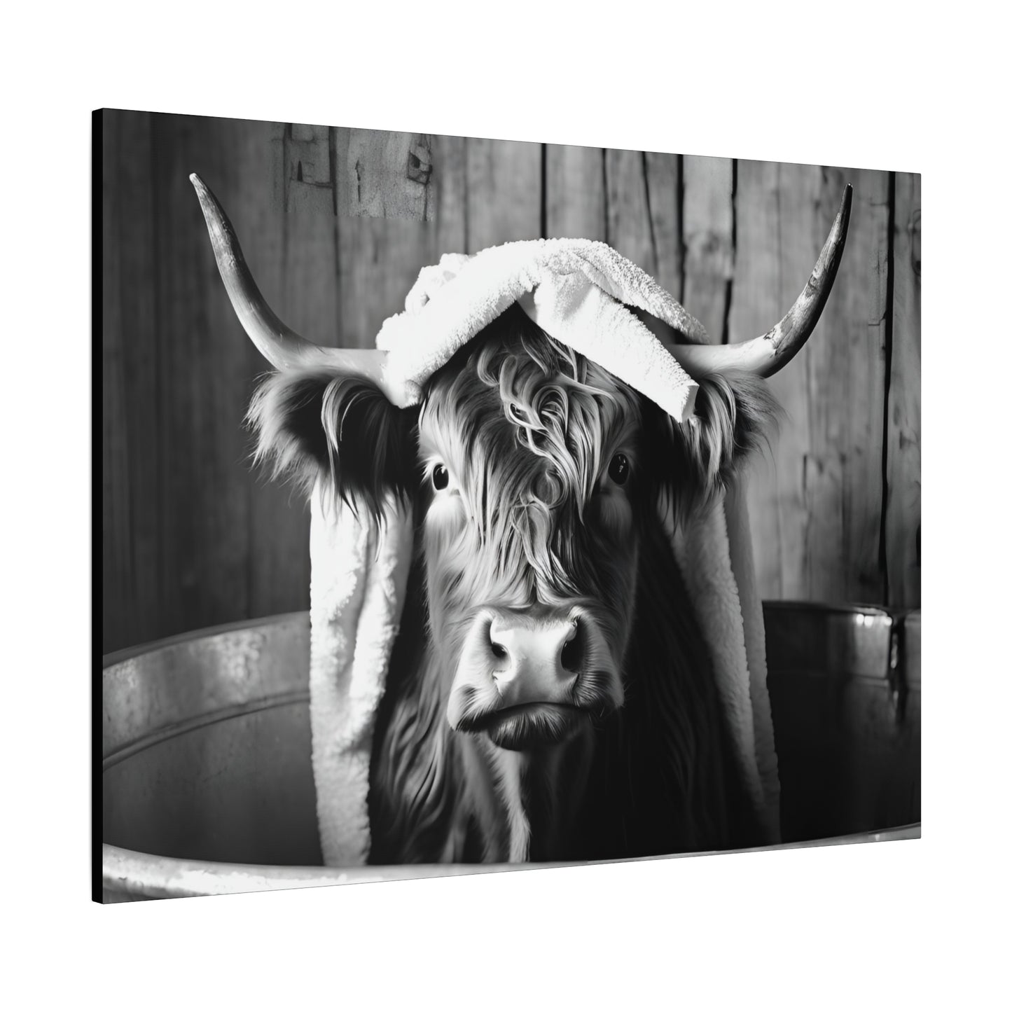 Highland Cow Bathtub