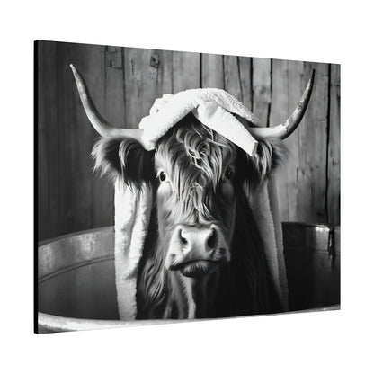Highland Cow Bathtub