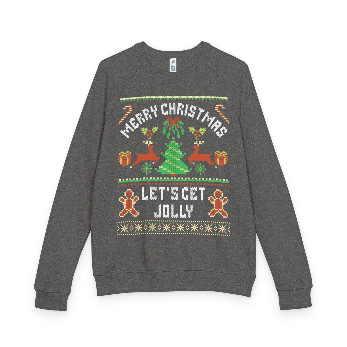 Merry Christmas, Let's Get Jolly - Crewneck Sweatshirt