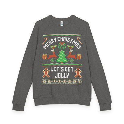 Merry Christmas, Let's Get Jolly - Crewneck Sweatshirt