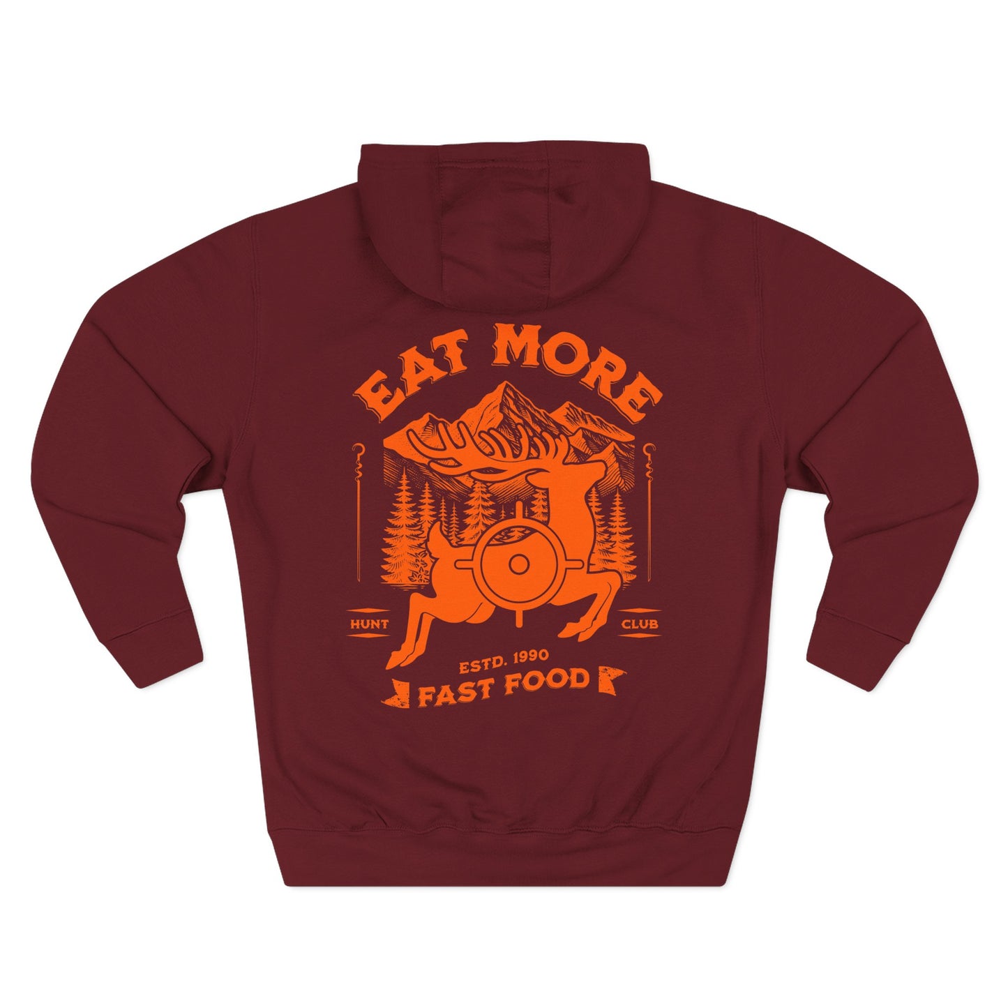 Eat More Fast Food Fleece Hoodie