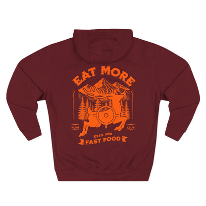 Eat More Fast Food Fleece Hoodie