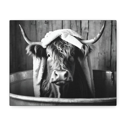 Highland Cow Bathtub