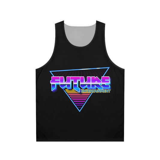 Retro Future Graphic Unisex Tank Top - Perfect for Summer Festivals & Casual Wear