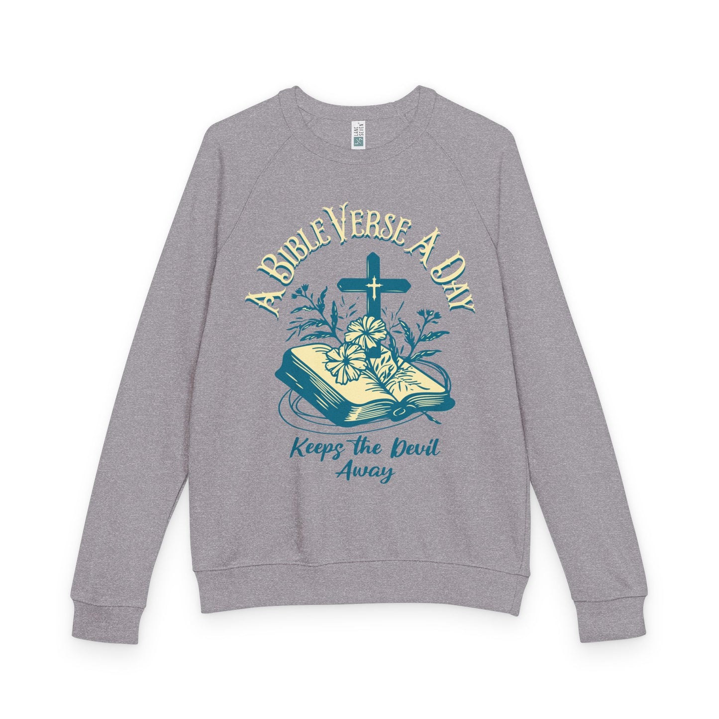 A Bible Verse A Day Keeps The Devil Away - Crewneck Sweatshirt