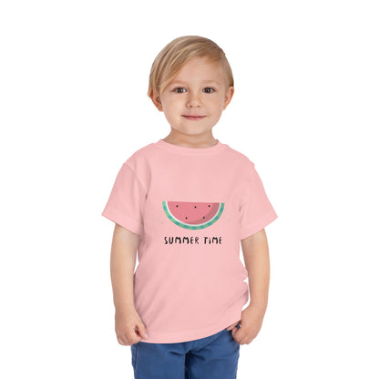 Toddler Summer Watermelon Tee - Cute Short Sleeve Shirt for Kids
