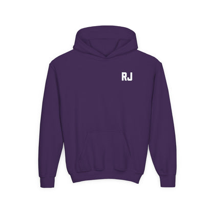 Youth Baseball Hoodie – "Eat Sleep Baseball Repeat" Personalized Pullover