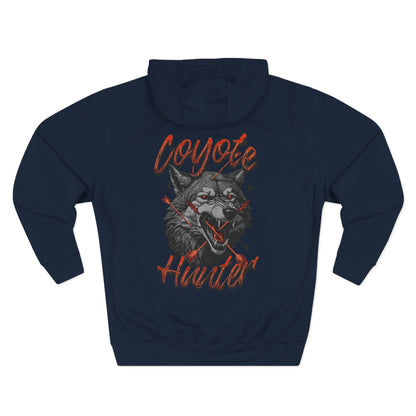 Coyote Hunter - Men's Fleece Hoodie