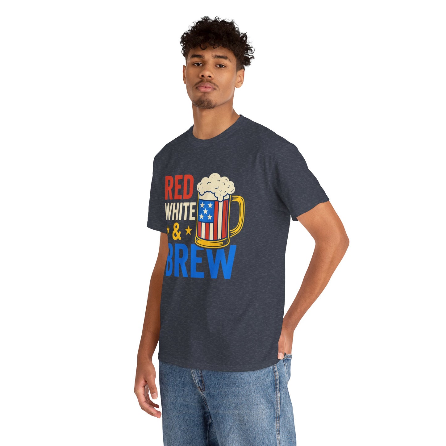 Men's Red, White & Brew