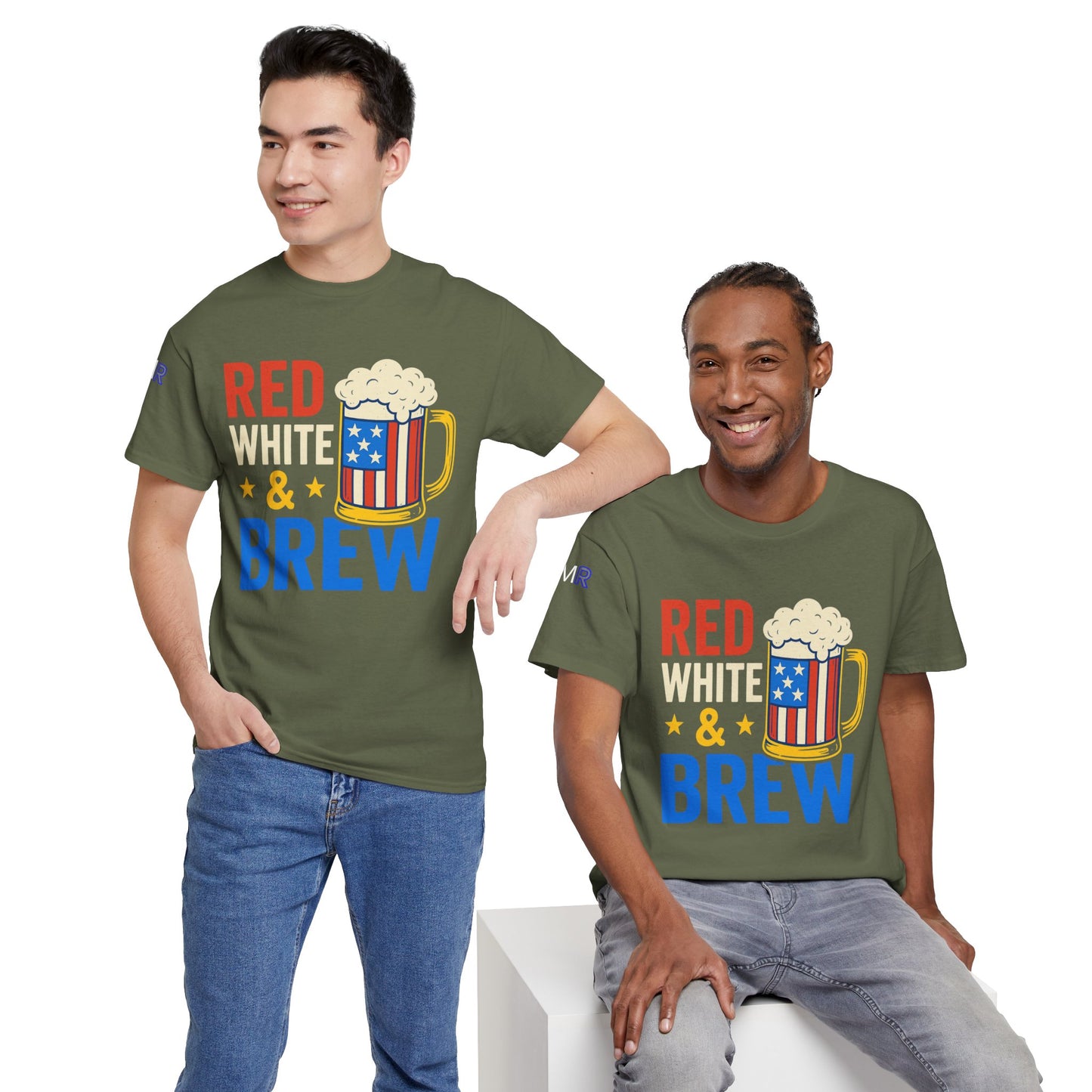 Men's Red, White & Brew