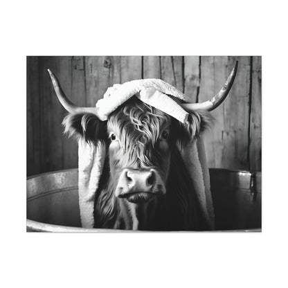 Highland Cow Bathtub