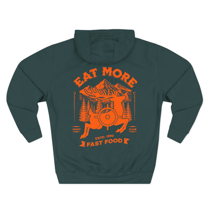 Eat More Fast Food Fleece Hoodie