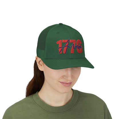 1776 America Snapback Trucker Cap