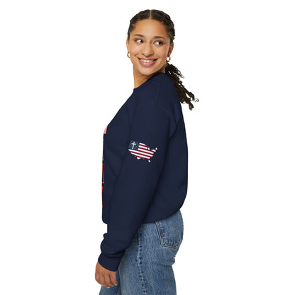 Nonna Rose Crewneck Sweatshirt — Floral Italian Grandma Gift