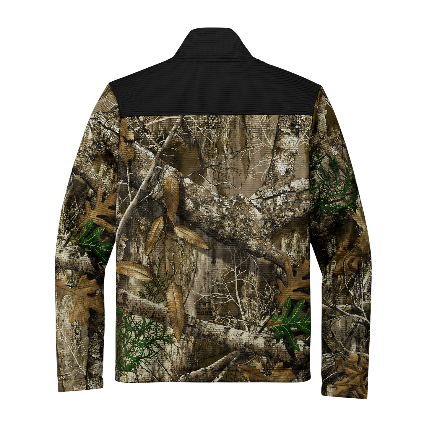 Men's Camo Soft Shell Zip Up Jacket