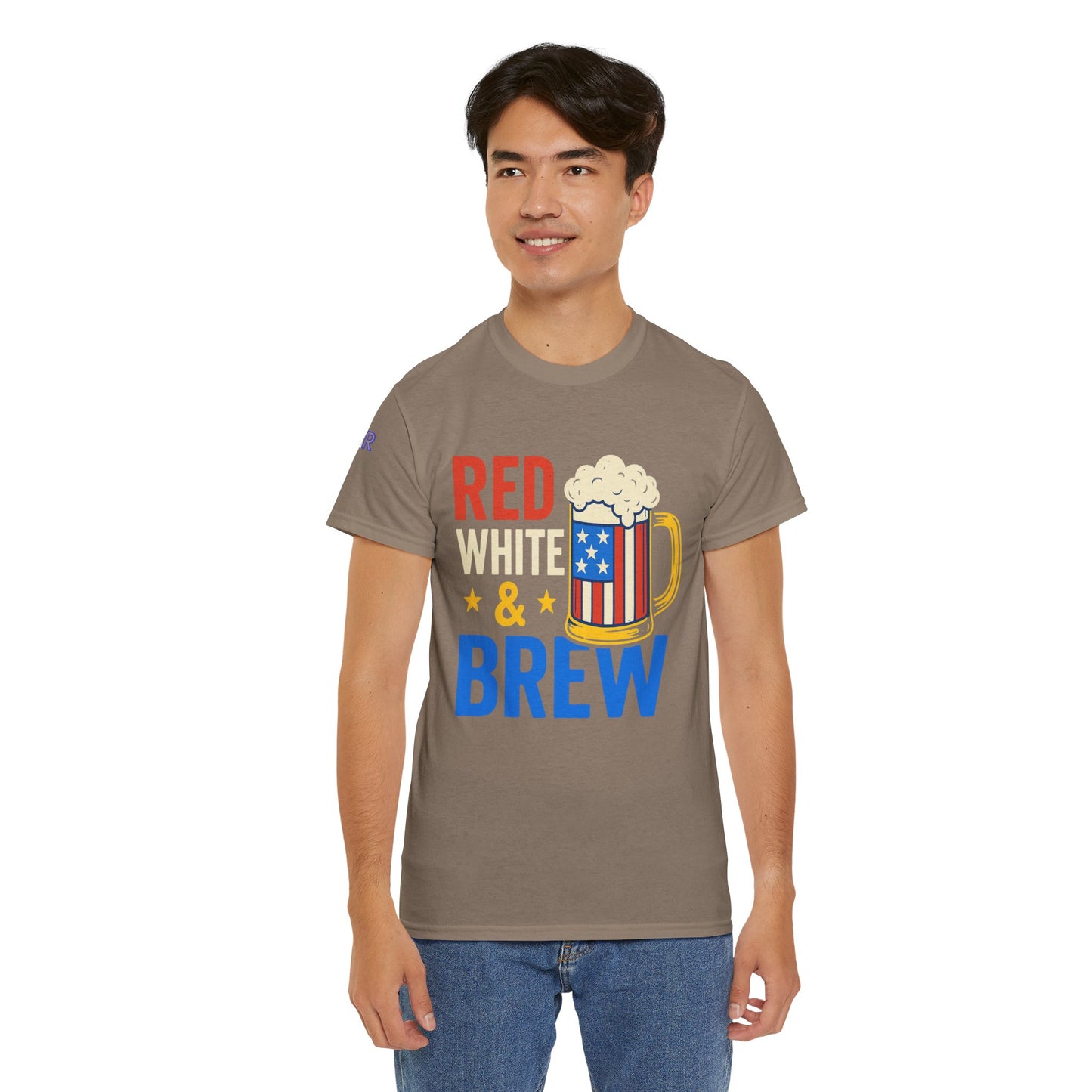 Men's Red, White & Brew