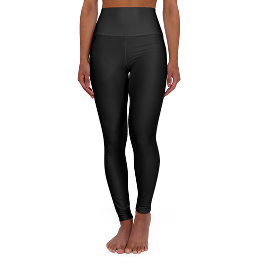 HMR High Waisted Yoga Leggings - Black