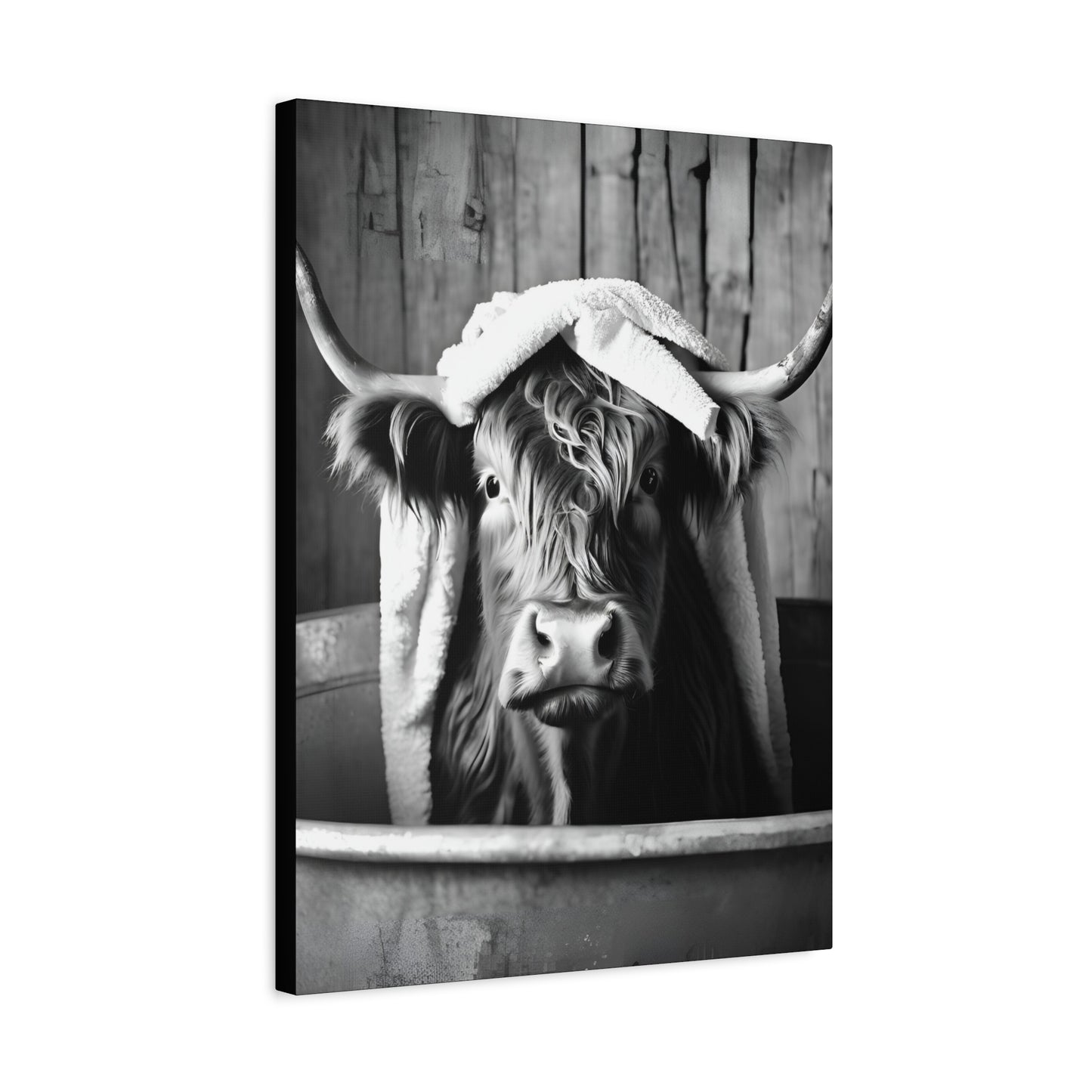 Highland Cow Bathtub