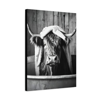 Highland Cow Bathtub