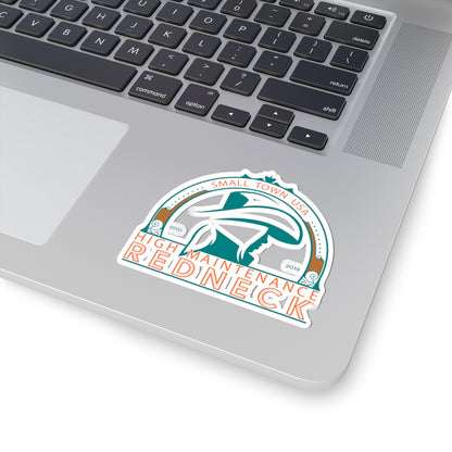 High Maintenance Redneck Stickers