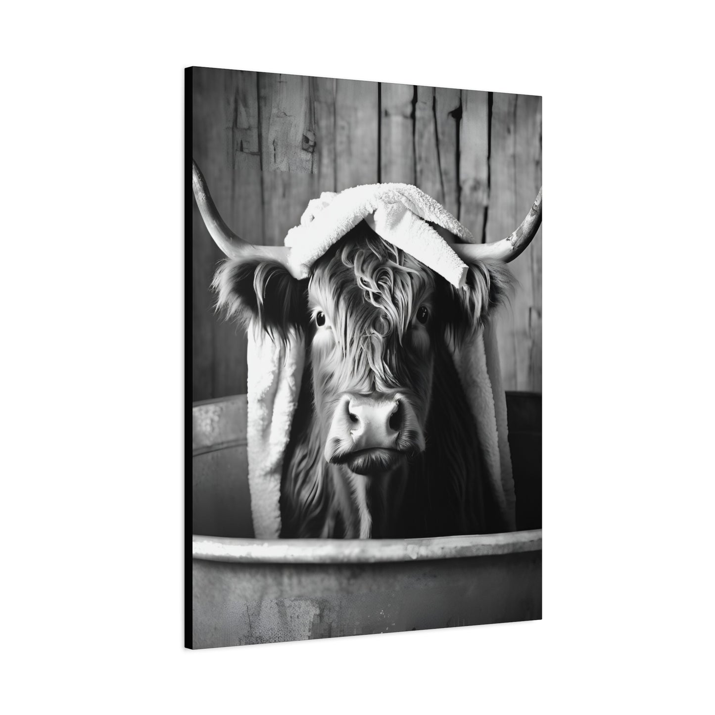 Highland Cow Bathtub