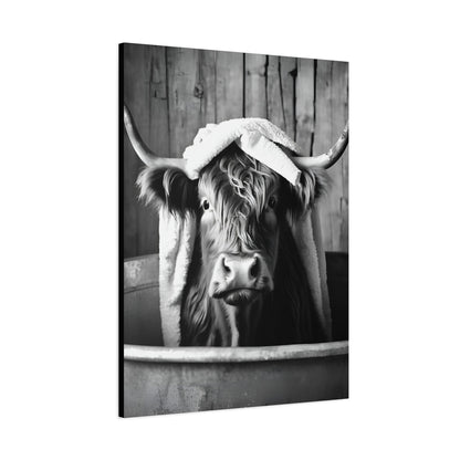 Highland Cow Bathtub