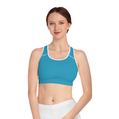 Turquoise Sports Bra