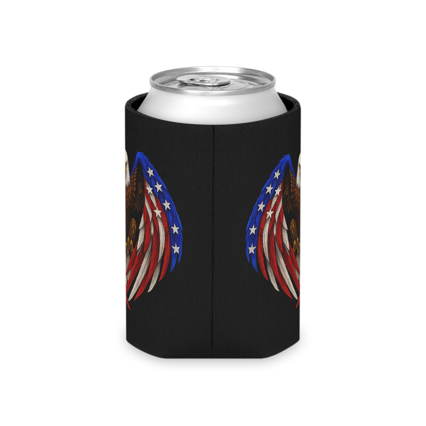 Patriotic Eagle Can Cooler