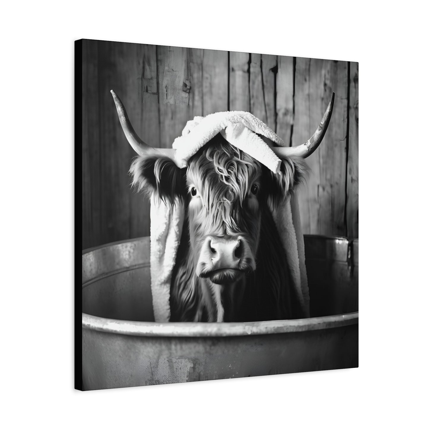 Highland Cow Bathtub