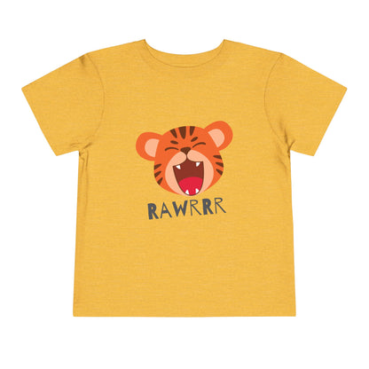 Toddler Tiger Tee - Fun Kids Shirt, Kids Gift, Birthday Outfit, Animal Lover Tee, Jungle Theme Clothing