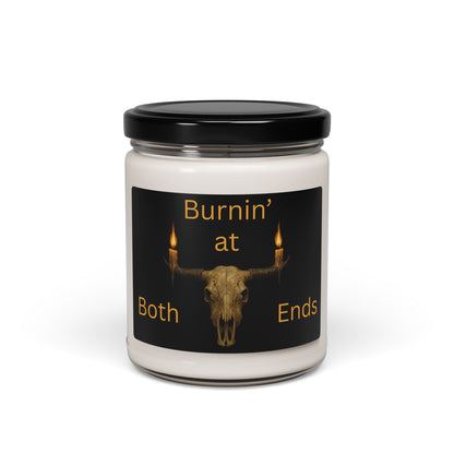 Burnin' at Both Ends - 9oz Scented Soy Candle for Meditation and Home Decor