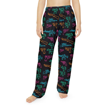 Neon Firearm Pajama Pants