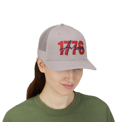 1776 America Snapback Trucker Cap