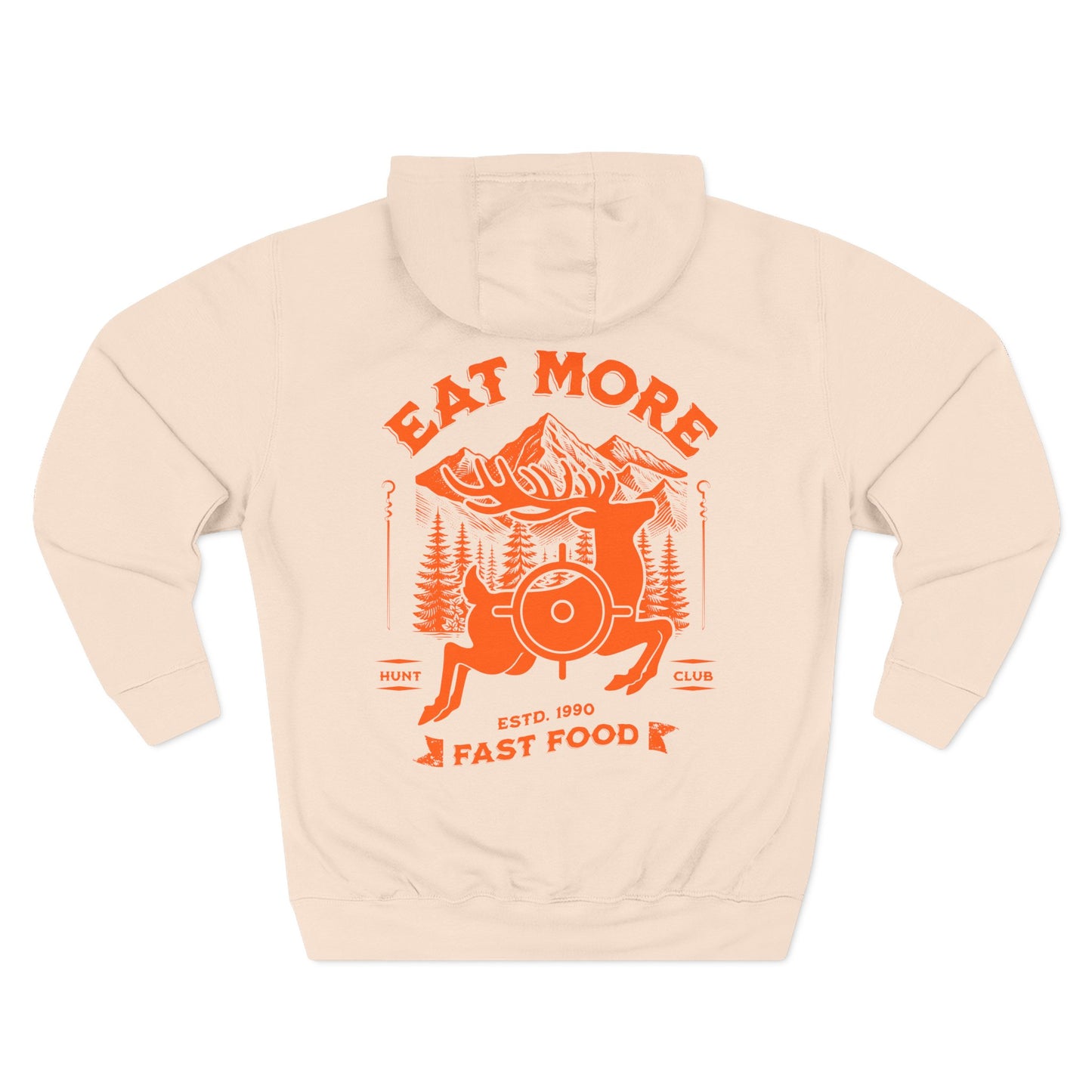 Eat More Fast Food Fleece Hoodie